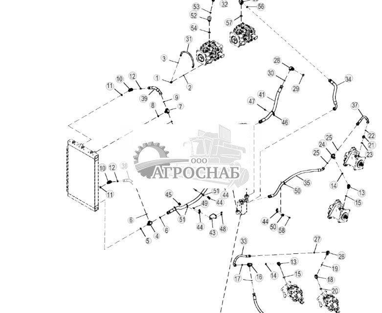 Трубопровод тормоза трансмиссии - ST791864 39.jpg